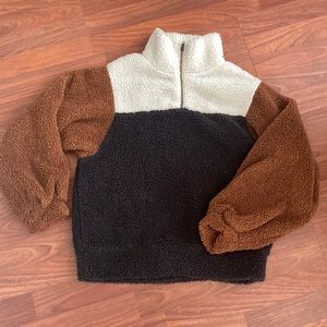 Sherpa pullover